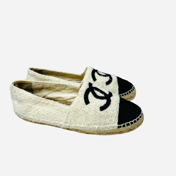 CHANEL TWEED CC ESPADRILLES - Picture 3 of 9